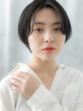 ドクターズ サロン ラブ(Dr's Salon LAB) 髪質改善ダークブラウン小顔ショートボブv古河20代30代40代