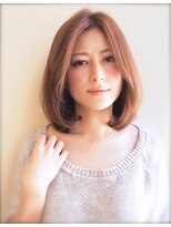 「40代のヘアカタログ」上品ボブ