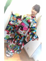 ヘアーデザイン アブー(hair design A BOO)&nbsp;晴れの日に＊ワクワクと