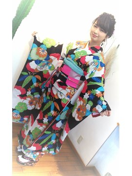 ヘアーデザイン アブー(hair design A BOO) 晴れの日に＊ワクワクと