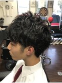 ツーブロックパーマ
