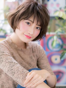 カバーヘア ブリス 上尾西口店(COVER HAIR bliss) *bliss上尾*くせ毛風♪小顔フェミニンボブa