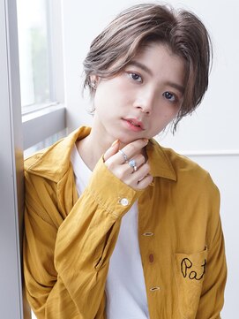 エアー 福岡(AIR) ハンサムなショートボブ