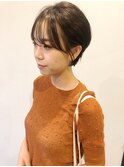 【loty酒井美紀】ハンサムショート×シースルーバング