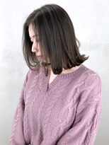 アイティー バイ アルバム 浦和店(IT by ALBUM) ミントアッシュ_ココアブラウンフリンジウェーブ_ba278403