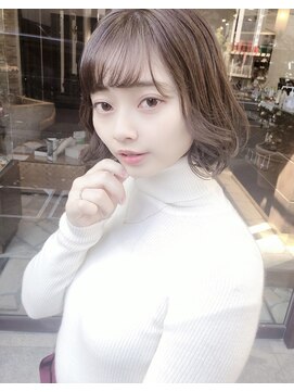 クオーター(QUARTER) 大人気ふんわりワンカールボブ