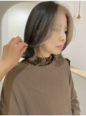 透明感フェイスフレーミング×カーテンバング/Gokan