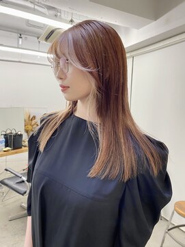 フラム 渋谷(flamme) face flaming ホワイトベージュ