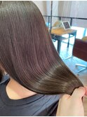 【Zina】うる艶髪/大人かわいい/カーキグレージュ/20代30代40代