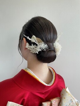 コアフィールみま 鴨島店 振袖ヘア