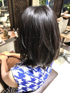 イヴ (EVE) グレージュ×ふわミディ☆サロンワーク【代々木/新宿】