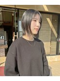 切りっぱなしショート