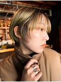 TAKE_ green× brown low light