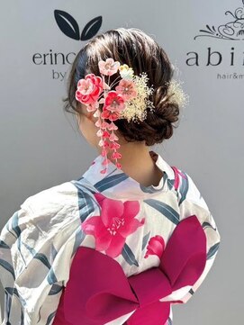 アビント バイ レシッド 武蔵小杉(abinto by rcid) 浴衣着付とヘアアレンジ