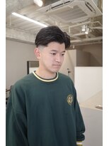 スレイ 西宮(SLAY)&nbsp;波巻きハイライトアップバングツーブロックマッシュ