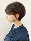 ナチュラルショート_グレーベージュレイヤーロング_ba465101