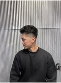 宮城リョータ風フェードパーマ