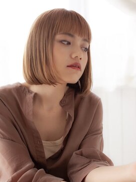 アッシュ 大泉学園店(Ash) 10代20代30代「切りっぱなしボブ」Ash大泉学園