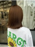 ブリーチなしの明るさ♪