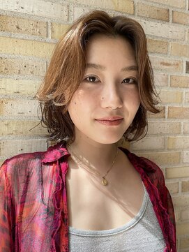 ピークアブー アヴェダ アトレ恵比寿(PEEK-A-BOO AVEDA) 大人可愛い結べるボブレイヤー外ハネボブ