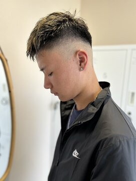 クレールバイケンジ(Claire by KENJE) フェード/ハイライト／メンズショート