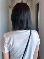 アパートメントヘアー&nbsp;髪質改善ヘアカラータッセルボブ切りっぱなしボブ