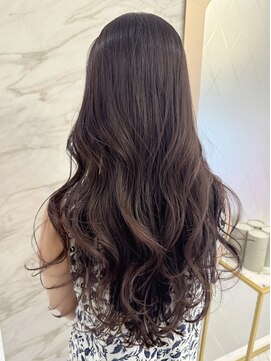 ロンド フィーユ(Lond fille) Chika 大人色っぽ中華ワンホンロングヘア×モカグレージュ