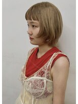 クリアーオブヘアー 池下店(clear OF HAIR)&nbsp;ぱつっと前髪×顔まわりレイヤーカット