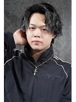 プレミアムバーバー 表参道店(PREMIUM BARBER produce by HIRO GINZA)&nbsp;ツイスパセンターパートウルフ