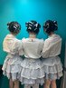 【平日限定】トリオヘアセット￥6900 [新宿駅]
