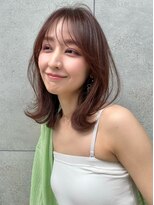 ロンド アンブル 四条烏丸(Lond ambre) 中川智帆/レイヤーロング/こなれミディ/髪質改善/韓国/前髪