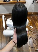 極艶美髪ブルーブラックロング