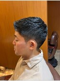 銀座　理容室　ナチュラル刈り上げスタイル