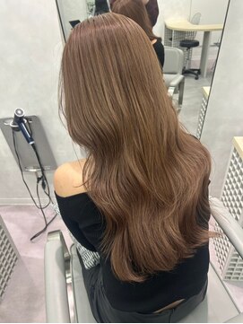 ポーチバイハニー オモテサンドウ(PORCH by HONEY omotesando) 髪質改善カラーミルクティーベージュマロンベージュ巻き髪美髪