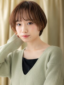 カバーヘア ブリス 川口(COVER HAIR bliss) 似合わせカットイヤリングカラーマッシュショートY川口10代20代