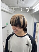 キコエル 三軒茶屋(kikoeru)&nbsp;マッシュウルフ×アンブレラカラー