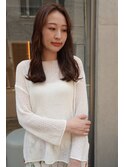 【竹之内蔵人ツヤ感重視◎素髪風ナチュラルミディ