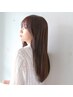 2回利用可！カット＋プレミア縮毛矯正(トリートメント付)　￥31,130→￥16,940