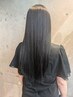 【輝髪】似合わせカット＋ざくろ髪質改善カラー（全体）