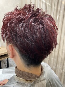 テーラヘアー 土浦店(TELA HAIR) メンズツーブロショートレイヤー【TELA HAIR 土浦】
