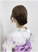 触覚ヘアアレンジ！後ろ姿も優雅に◎お祭り/花火大会