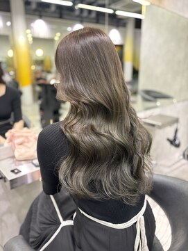 シティ(CITY) オリーブベージュ/オリーブカラー/ロングレイヤー