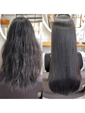 【自分史上一番☆】髪質改善縮毛矯正