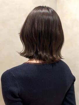 ロンドリメゾン 原宿(Lond re Maison.) チャコールグレー/オリーブグレー/ショートボブ/前髪/小顔原宿