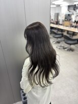 ディジョン(Dijon)&nbsp;韓国顔まわりレイヤーカットグレージュオリーブベージュブラウン