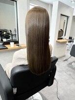 トワ 函館店(TOWA) 髪質改善カラー(オリーブベージュ)