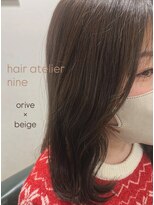 ヘアアトリエ ナイン 岡部店(hair atelier nine)&nbsp;ヘッドスパ/チェリーレッド/ハイレイヤーウルフ/髪質改善/福島市