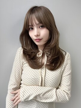 ジーナ 近鉄奈良(Zina) 顔まわりカット/韓国ヘア/レイヤーカット/髪質改善/奈良/kyoka