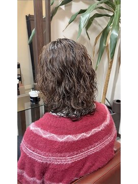 ハイパー(HYPER) ロングサーフカール【メンズ/パーマ】