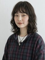 キビト(kibito)&nbsp;ミディアムパーマスパイラルパーマ東新宿御苑20代30代40代